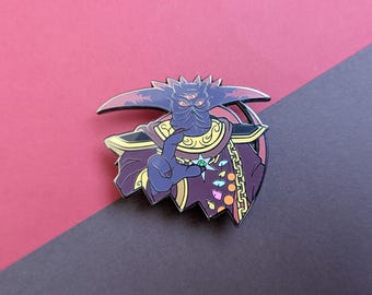 Black-hearted Evil, Hard Enamel Pin, Fan Merch, Unofficial