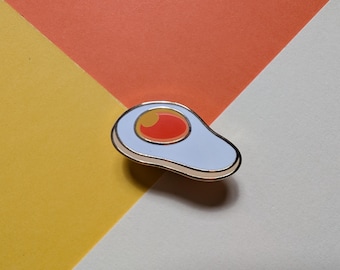 Fried Egg Sweet, Pick N Mix, Candy, Hard Enamel Pin