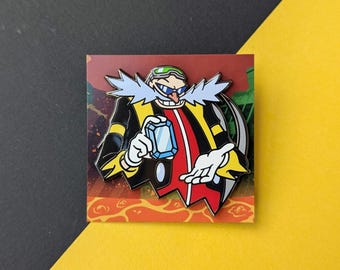Dastardly Doctor, Hard Enamel Pin, Fan Merch, Unofficial