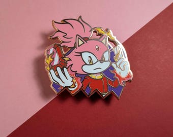 Fiery Princess, Hard Enamel Pin, Fan Merch, Unofficial