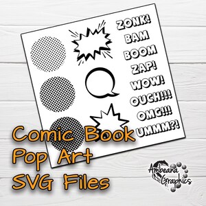 Comic Book / Pop Art - SVG File