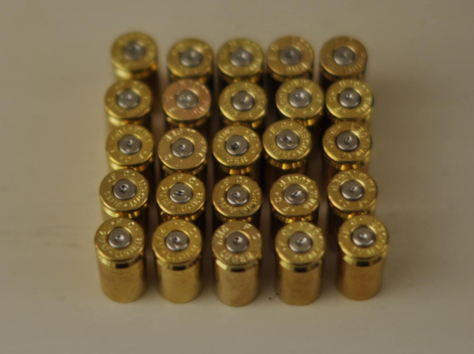 FC Luger 9mm Brass Bullet Shell Casings Matching Headstamp Etsy