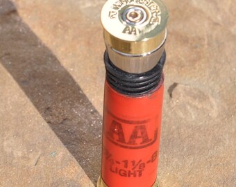 Gray 12 Gauge Winchester AA Mini Shot Gun Shell Ammo Lapel Pin New NOS 1980s 