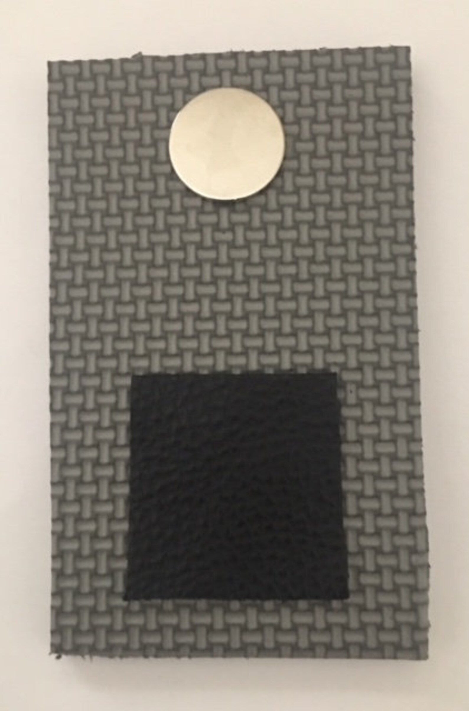 Magnetic Shotgun Barrel Rest Pad Round Black Leather Trim