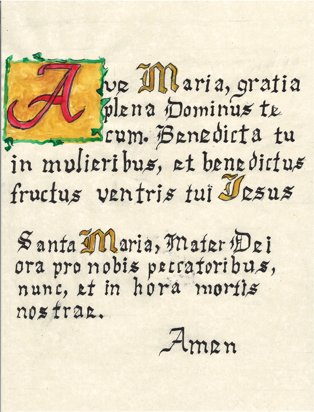 Ave Maria - Etsy