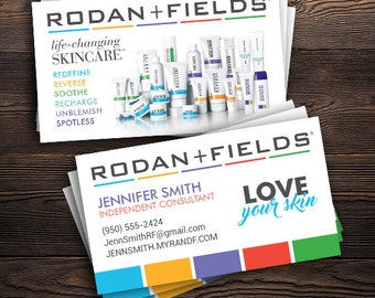 Rodan And Fields Business Cards - Rodan And Fields Business Card Personalized By Digitalart On Zibbet / July 3, 2021 by mathilde émond.