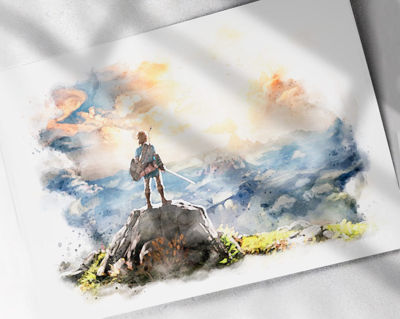 Link - Legend of Zelda posters & prints by Markus Utas