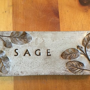 10 1/2 x 4 1/2  solid concrete rustic garden stone/ pet memorial/ pet marker