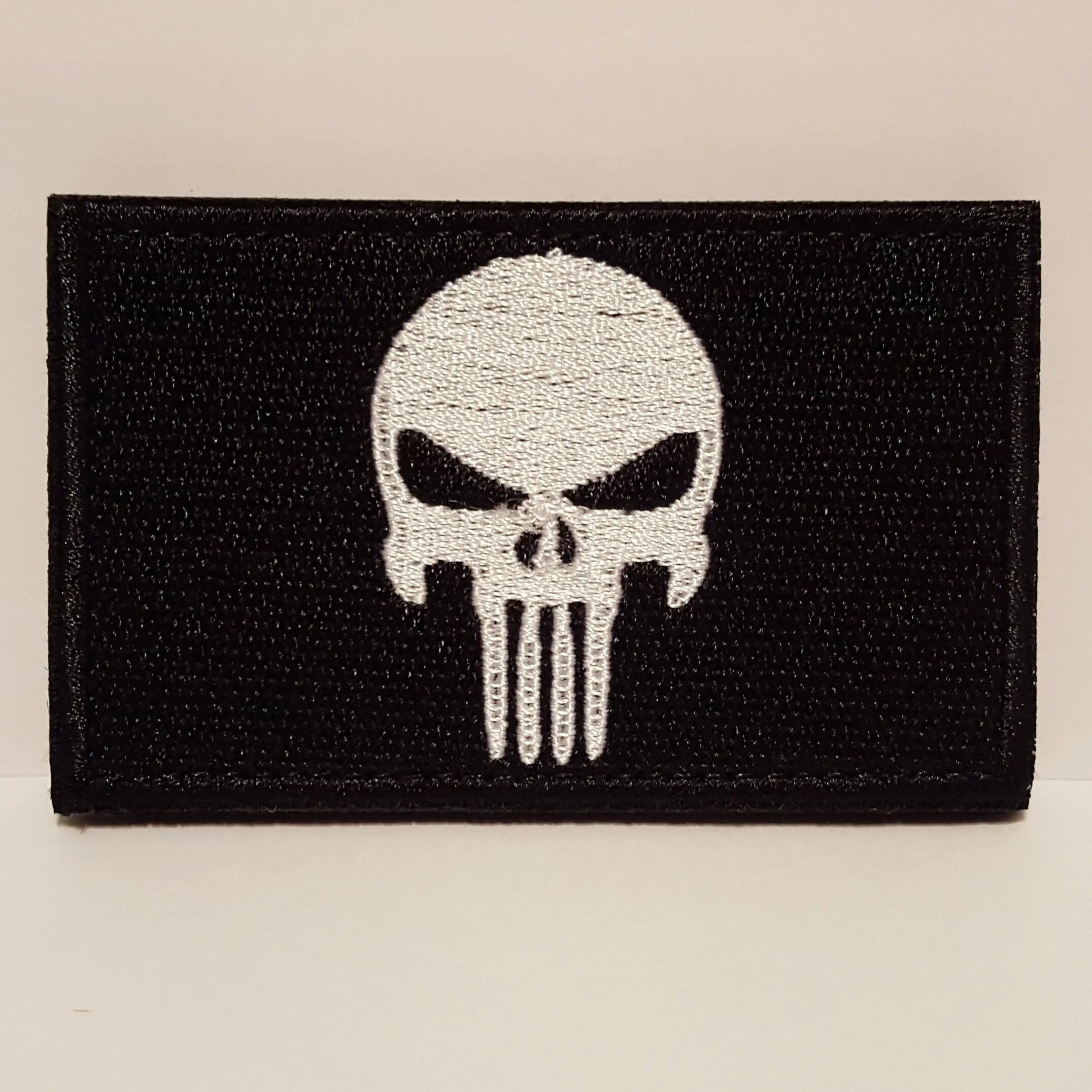 Punisher Cut Out PVC Patch - Various Colours - The Patch Board