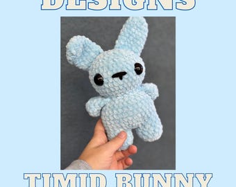 PATTERN ONLY - Timid Bunny Crochet Pattern