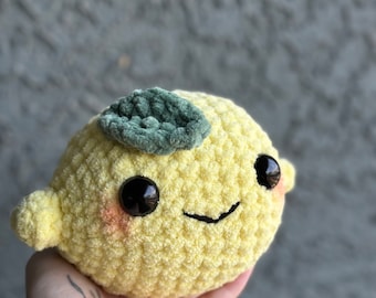 Lemon Pal Crochet Plush Amigurumi