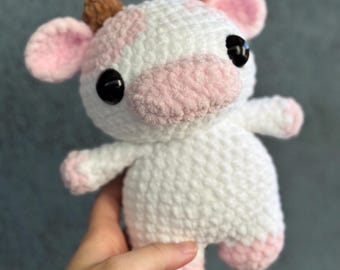 Crochet Cow Plushie
