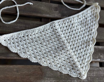 Crochet Bamboo Bandana