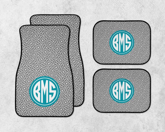 Personalized Car Mats New Car Floor Mats Monogram Car Mat Etsy