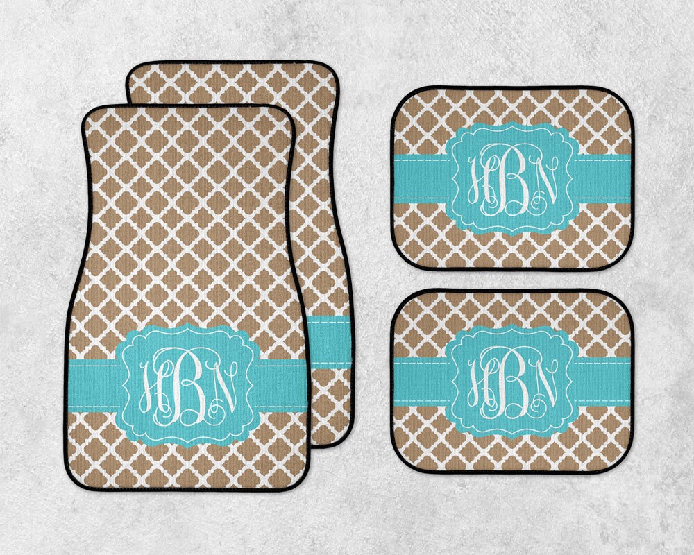 Monogram Car Mats Personalized Car Mats New Car Floor Mats