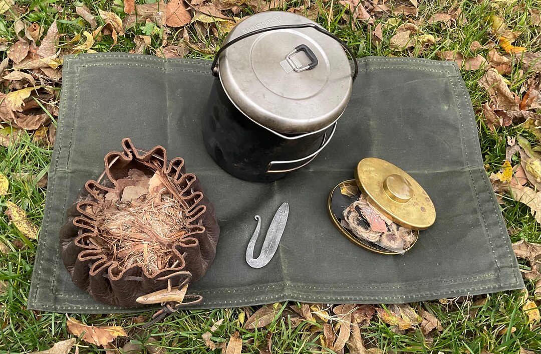 Waxed Canvas Ground Cloth for Camping, Gardening, Bushcrafting Etsy