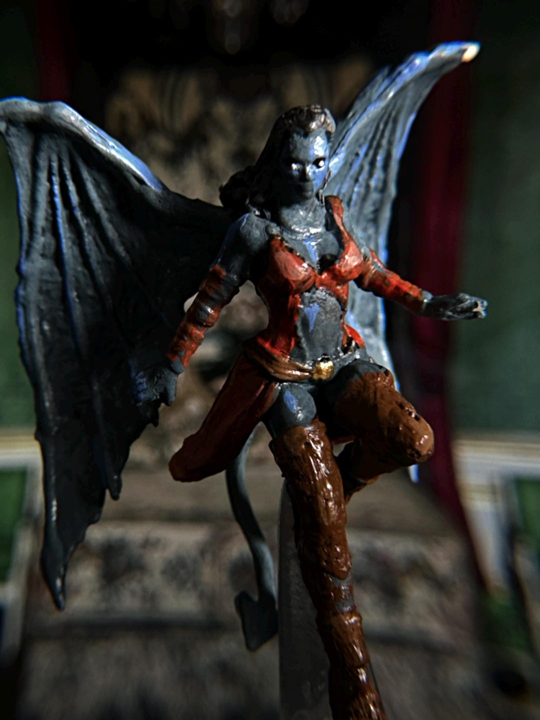 Miniature Succube N°023 Mage Knight - Pour Jeu De Figurines - Occasion à Repeindre/Ressocler