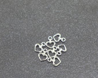 7pcs,925 Sterling Silver,Charms,Pendant, DIY,Jewelry Making,Supplies,Findings