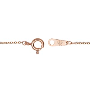 18K Yellow Gold,Rose Gold,White Gold,750,6"~10",1.0 mm Cable Chain Bracelets and Anklets