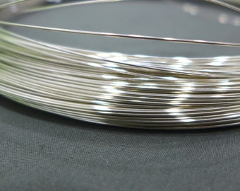 Filo semi duro rotondo 7,6 m 20 Gauge 935 Argentium Silver