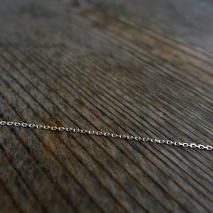 Solid Sterling Silver,925,0.8mm 4 Diamond cut Square Cable Unfinished Bulk Chain,Thin Chain, Jewelry supply, Jewelry Making