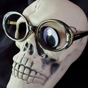 Shuron Oval Eyeglass Frames Tortoise Gray / Oyster Black Mod Optical Eyewear