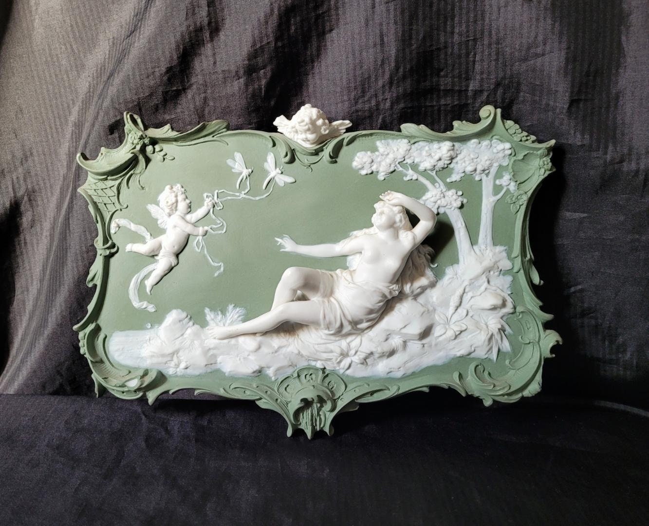 Antique Volkstedt Jasperware - Etsy