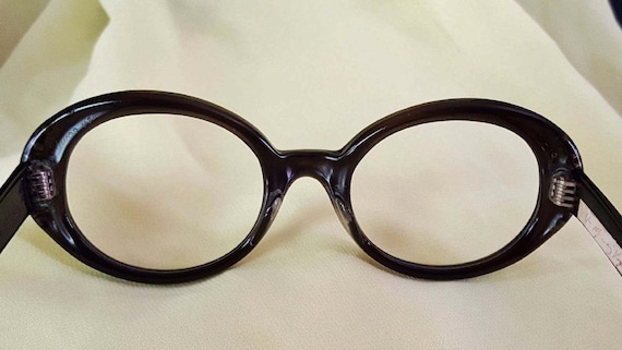 Shuron Oval Eyeglass Frames Tortoise Gray / Oyste… - image 7