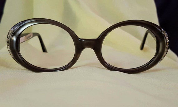 Shuron Oval Eyeglass Frames Tortoise Gray / Oyste… - image 2
