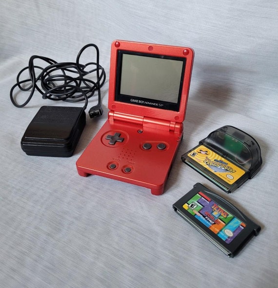 Nintendo Game Boy Advance SP - Red – Retro Raven Games