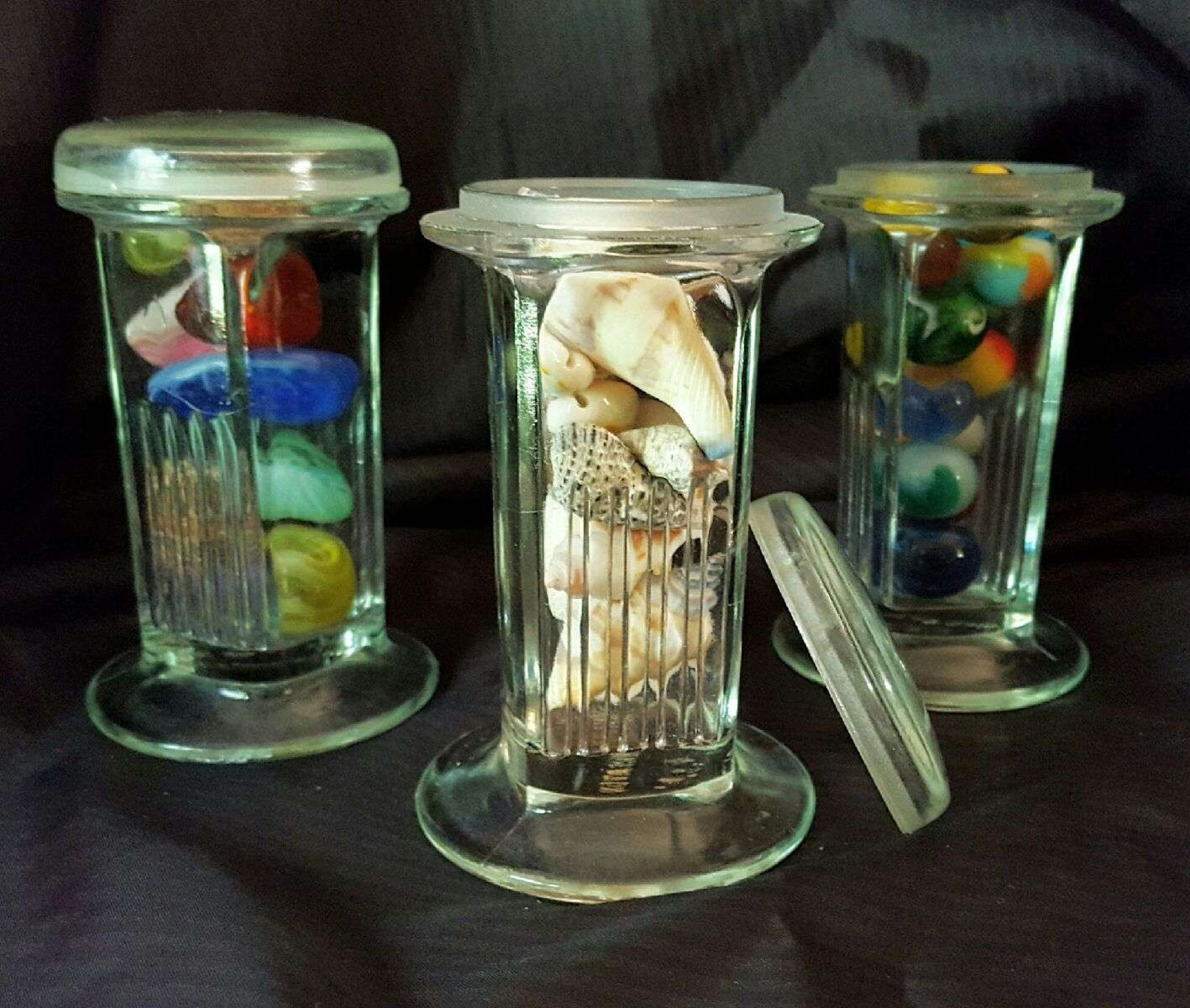 24 Piece Lot TC Wheaton Glass Coplin Staining Jars Lidded Etsy