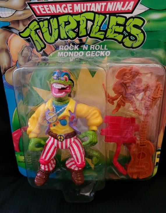 1992 Rock 'N Roll Mondo Gecko Teenage Mutant Ninja Turtles