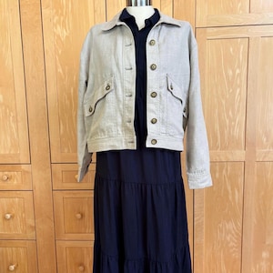 Natural Linen Jacket