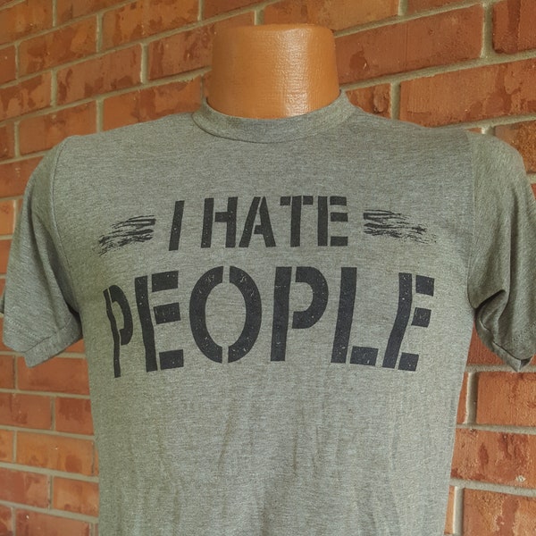 I Hate People Shirt Etsy