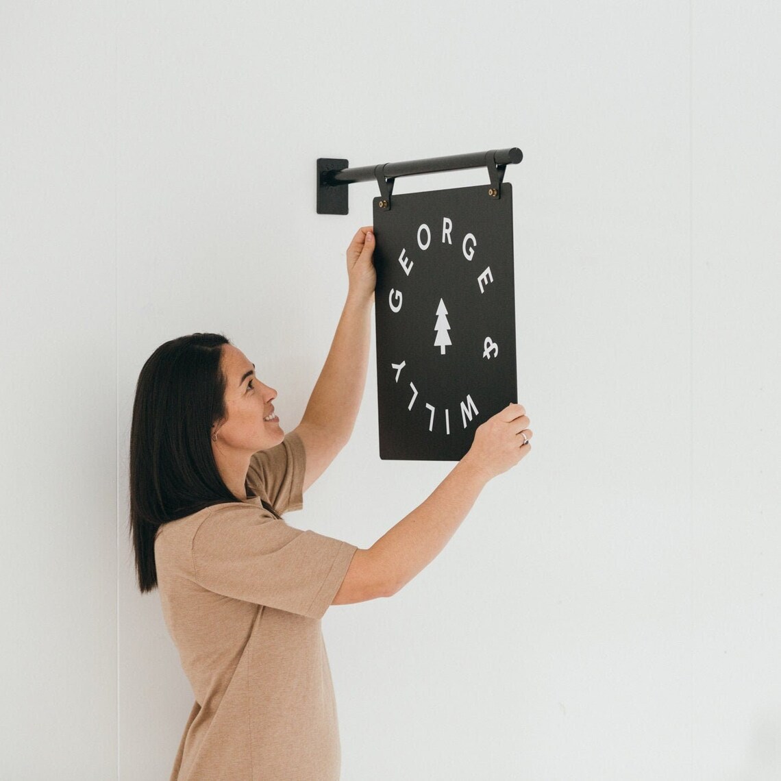 Outdoor Store Sign Hanging Wall Signage Exterior Business Etsy Australia