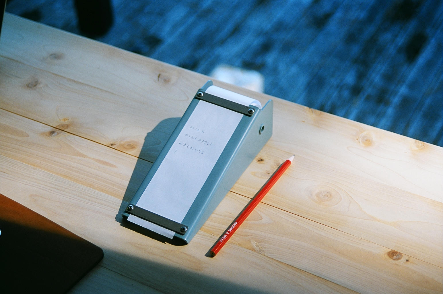 Note Roller Blue Note Roller Note Pad Office Note Pad Etsy