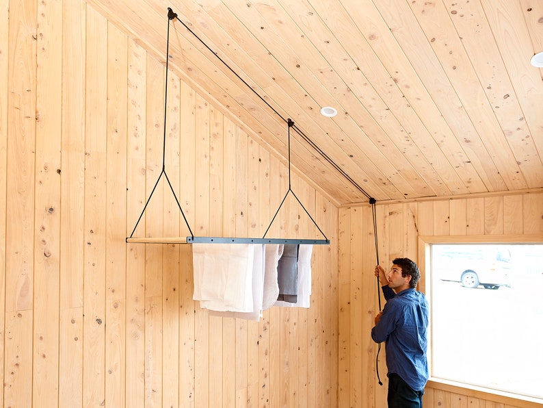 Hanging Laundry Drying Rack Sheila Maid Laundry Hanging Etsy