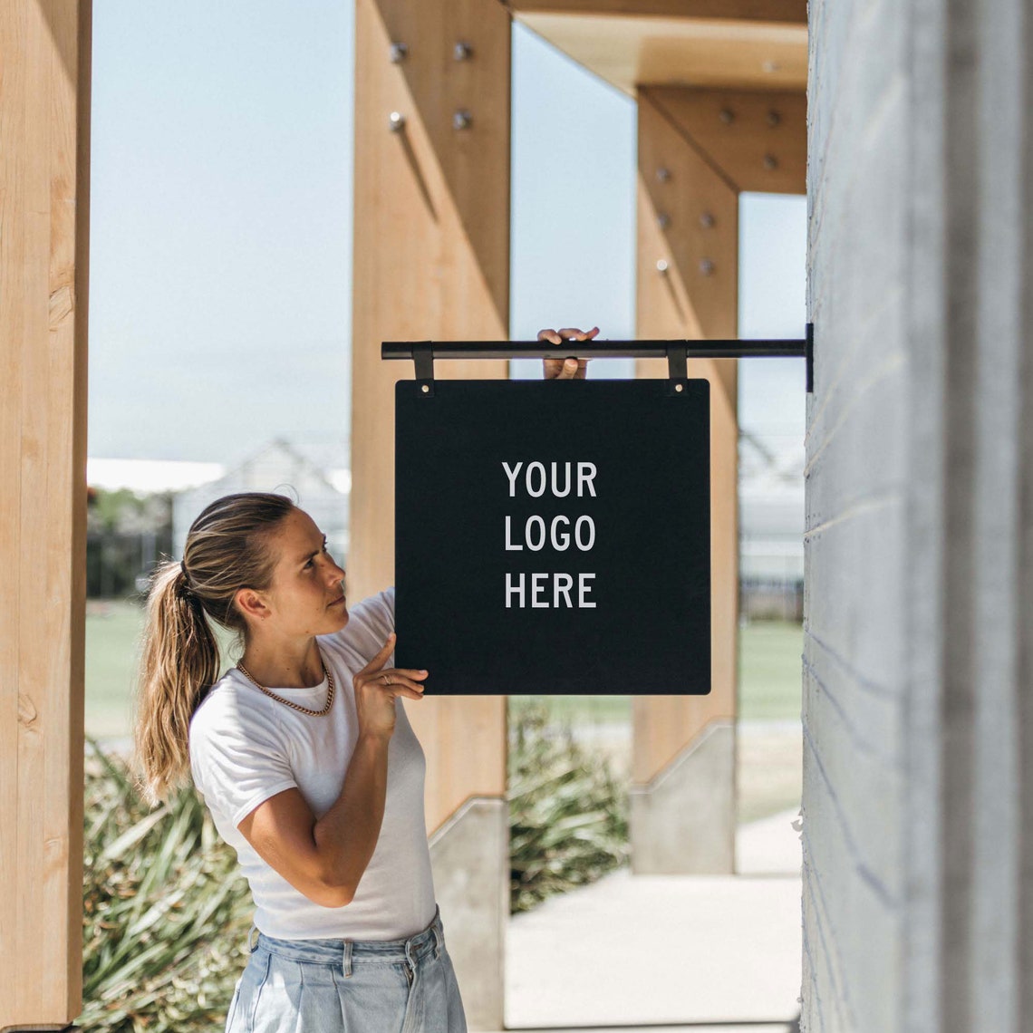 Outdoor Store Sign Hanging Wall Signage Exterior Business Etsy Australia