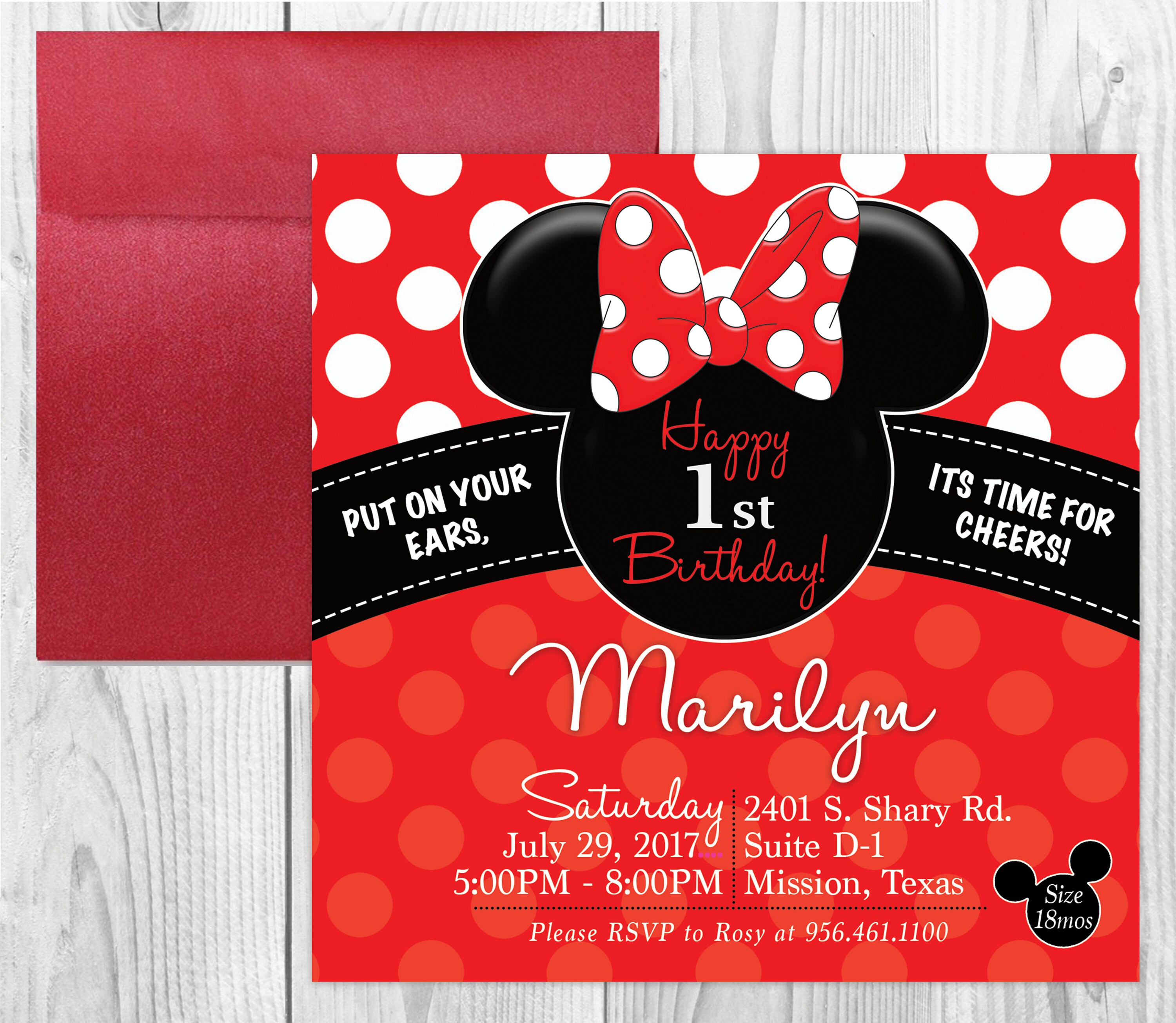 minnie mouse invitation digital download printable etsy australia