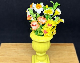 Vaso In Miniatura Scala 1:12 Per Casa Delle Bambole | Plastica Colorata | SMA A134