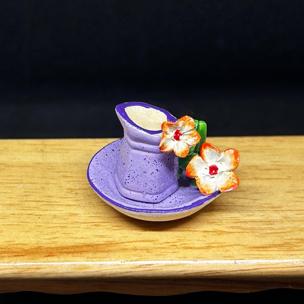 Pattern For Miniature Pitcher Miniature Pitcher and Bowl,miniature Empty Pitchers and Bowl,dollhouse ...