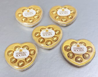 Miniature Chocolate Box,Miniature Plastic Box,Miniature Chocolate,Miniature Ferrero,Dollhouse Chocolate,Dollhouse Box,Miniature Sweet