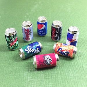 Miniature Mix Dosen, Miniatur Dosen, Miniatur Cola Dosen, Miniatur Getränke, Miniatur Getränk