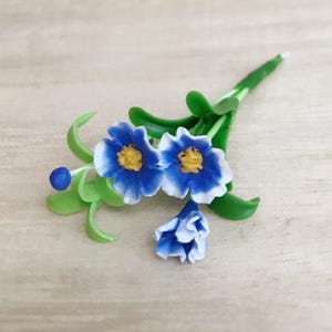 Miniature Flower,Miniature Flower Pot,Miniature Vase,Dollhouse Flower,Miniature Garden,Dollhouse Flower Pot,Dollhouse,Miniatures