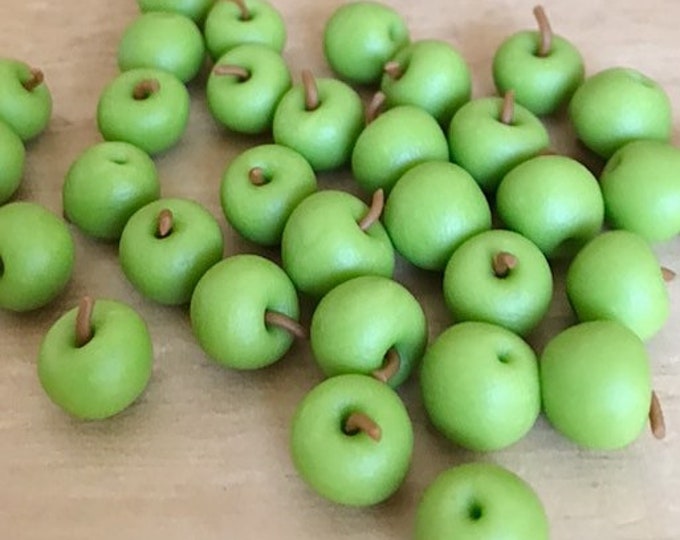 10or 20 Pcs.miniature Green Apple,dolls and Miniature,dolls House