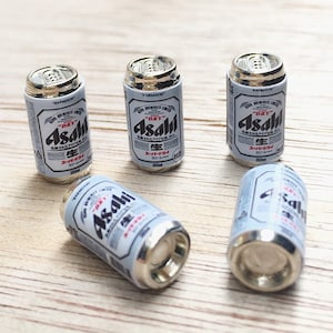 Miniature Beer,Miniature Beer Cans,miniature Cans, Dollhouse beer,Miniature Drink, Miniature Beverage,CN018