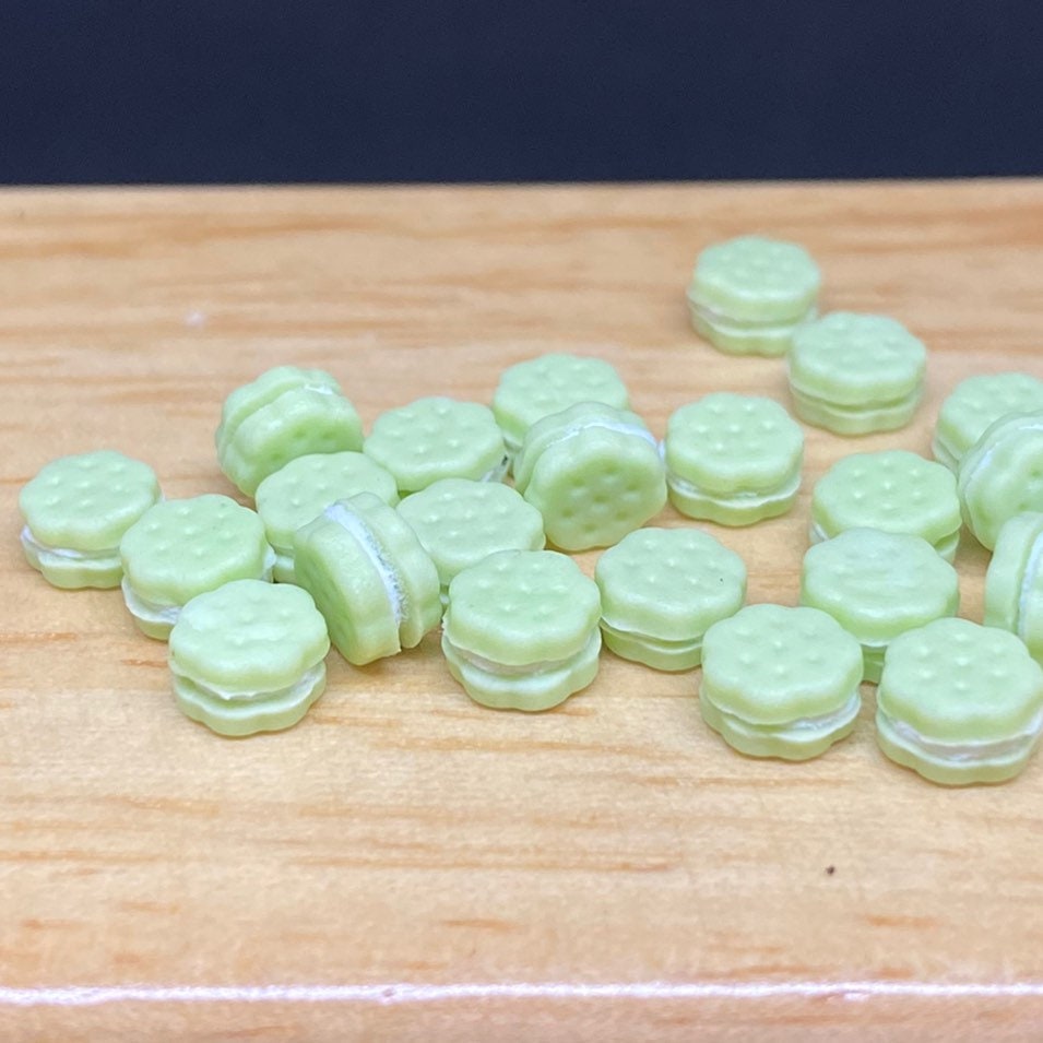 Miniature Cookies, Miniature Bakery, Miniature Food, Dolls House Food, Miniature Sweet, Miniature Jewelry, Miniature Accessories, Miniature Dolls