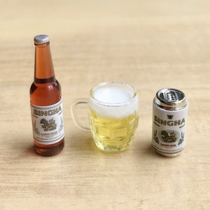 Miniature Beer,Miniature Beer Can,Miniature Beer Bottle,miniature beer glass,miniature Alcohol,Beer,Miniature Drink,Miniature Beverage