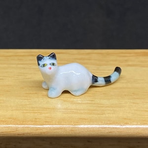 Miniatur Katze,Miniatur Tier,kleine Katze,Kitty,Puppen und Miniatur,Puppenhaus,Katze,Handmade,Geschenk Idee,Miniatur Kitty,Katze