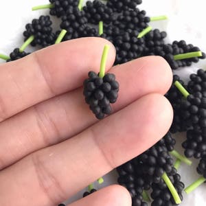 8 kleine Traube,Puppenhaus Frucht,Puppenhaus Traube,Puppenhaus Obst,Puppenhaus Miniatur,handgemacht